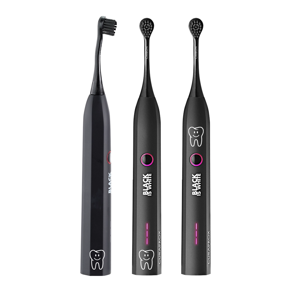 Personalizovaný Hydrosonic Black Is White - hydrosonická kefka s potlačou