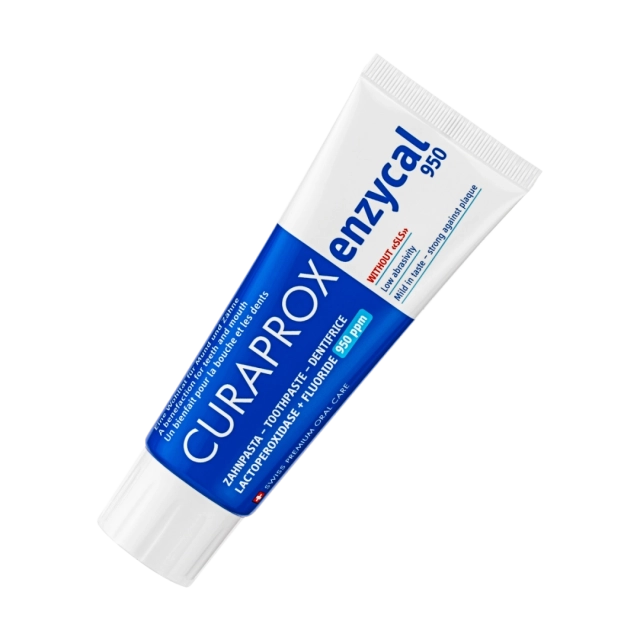 Remineralizácia zubnou pastou Enzycal 1450